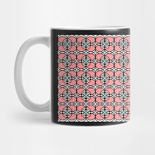 Abstract pattern - floral pink. Mug